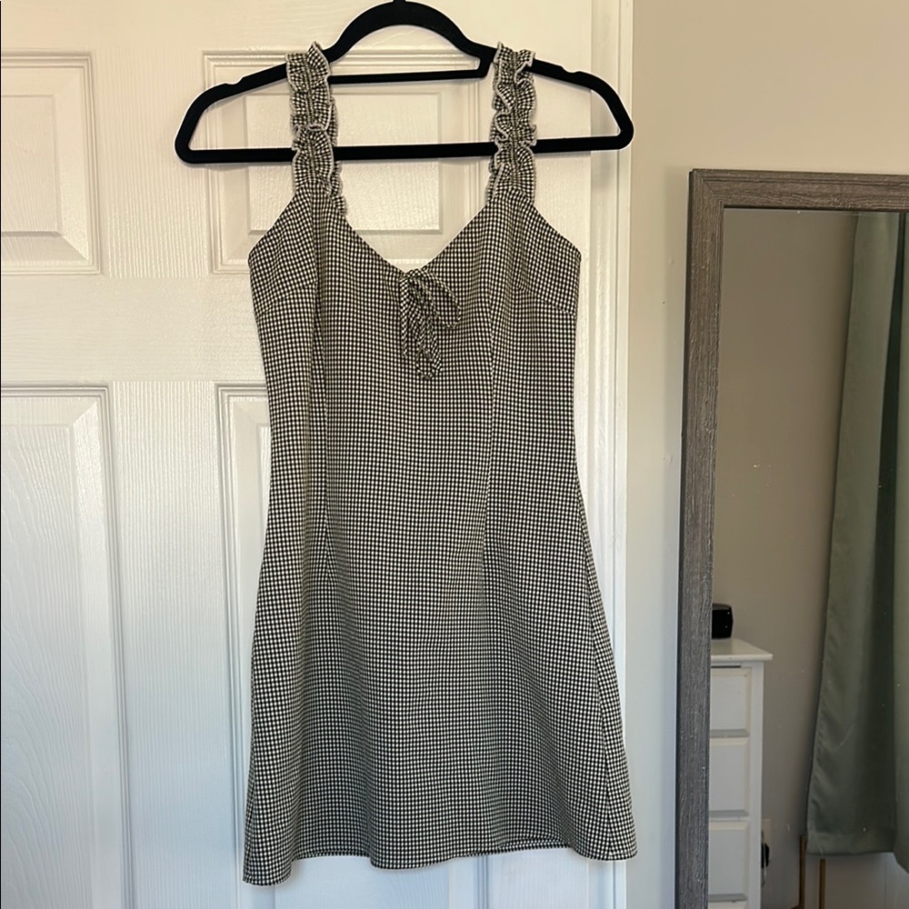 Stylish Black and White Dress